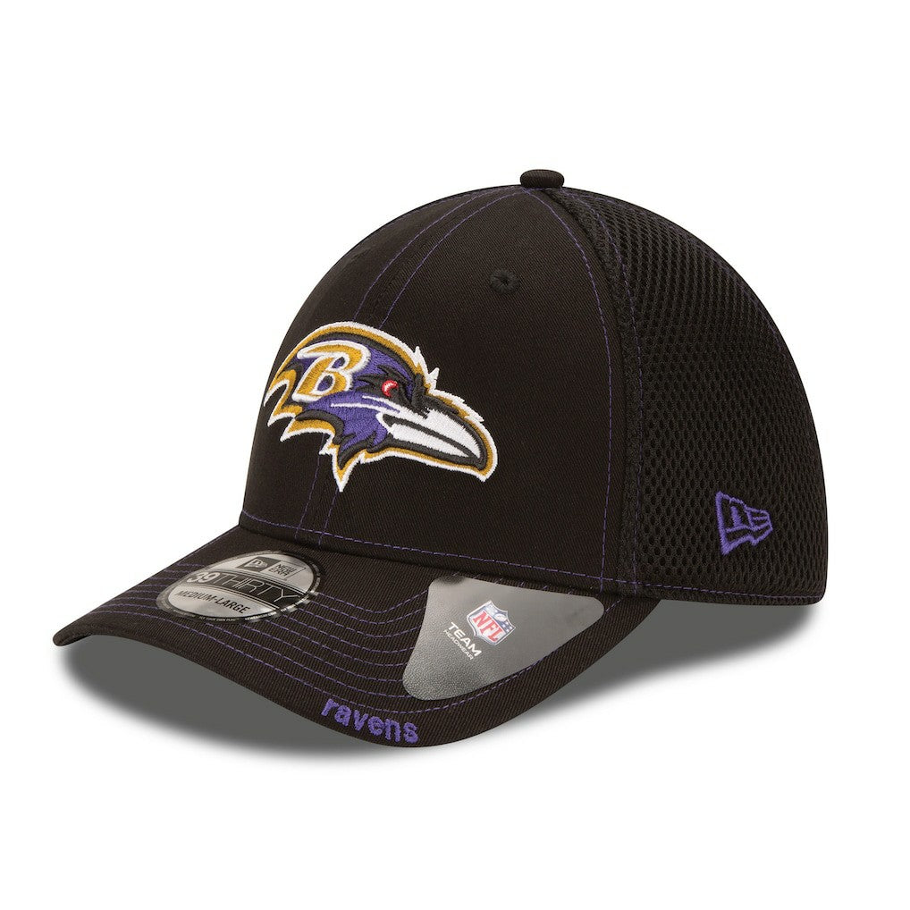 Baltimore Ravens New Era Neo 39THIRTY Flex Hat - Black - outlet