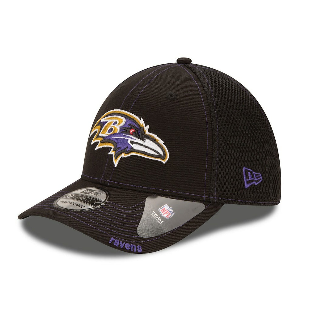 Baltimore Ravens New Era Neo 39THIRTY Flex Hat - Black - outlet