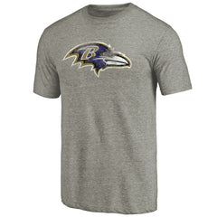 Baltimore Ravens Distressed Team T-Shirt - Ash online