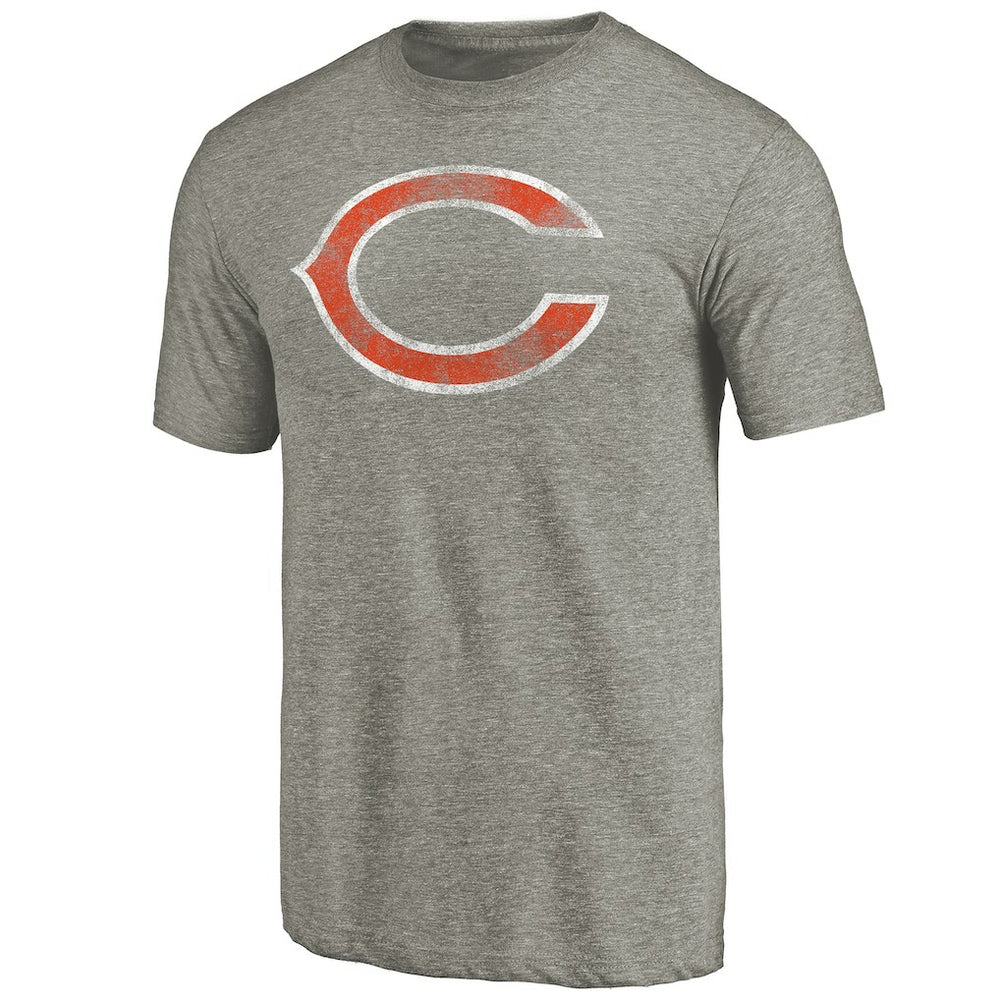 Chicago Bears Distressed Team T-Shirt - Ash discount