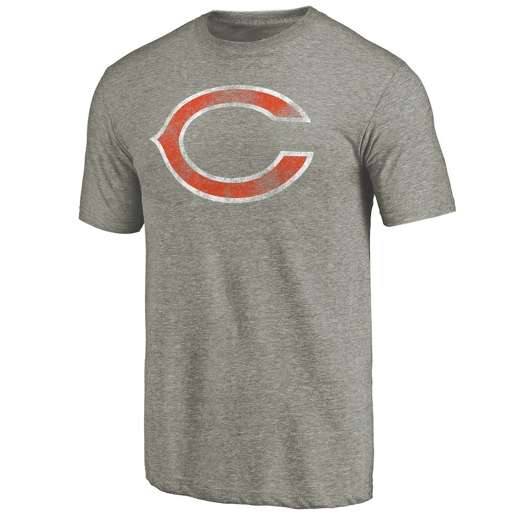 Chicago Bears Distressed Team T-Shirt - Ash discount
