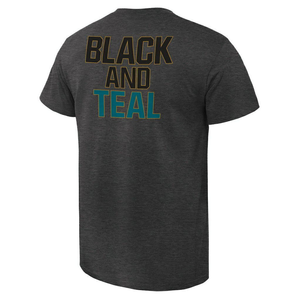 Jacksonville Jaguars Rally Logo T-Shirt - Heathered Gray sale