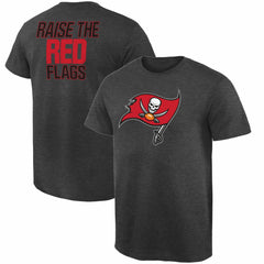 Tampa Bay Buccaneers Rally Logo T-Shirt - Heathered Gray on sale