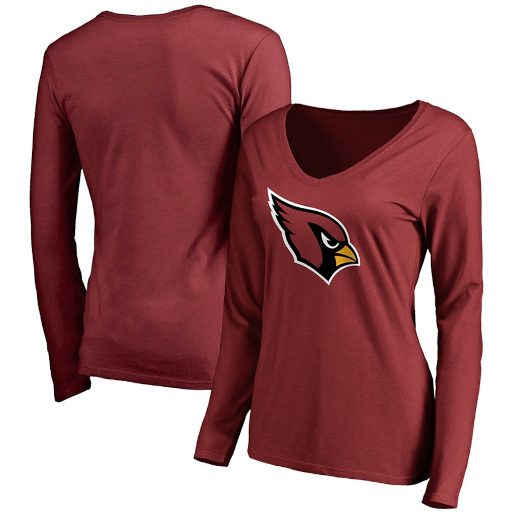 Arizona Cardinals Women's Primary Team Logo Long Sleeve T-Shirt - Cardinal outlet