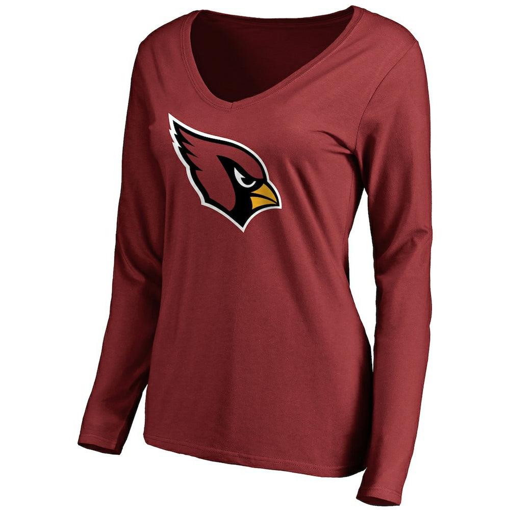 Arizona Cardinals Women's Primary Team Logo Long Sleeve T-Shirt - Cardinal outlet