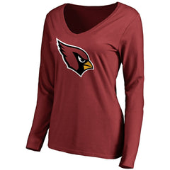 Arizona Cardinals Women's Primary Team Logo Long Sleeve T-Shirt - Cardinal outlet