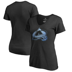 Colorado Avalanche Women's Pond Hockey T-Shirt Black