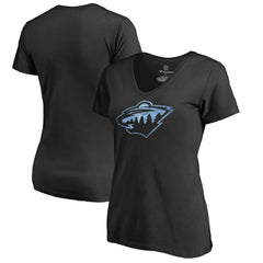 Minnesota Wild Women's Pond Hockey T-Shirt Black