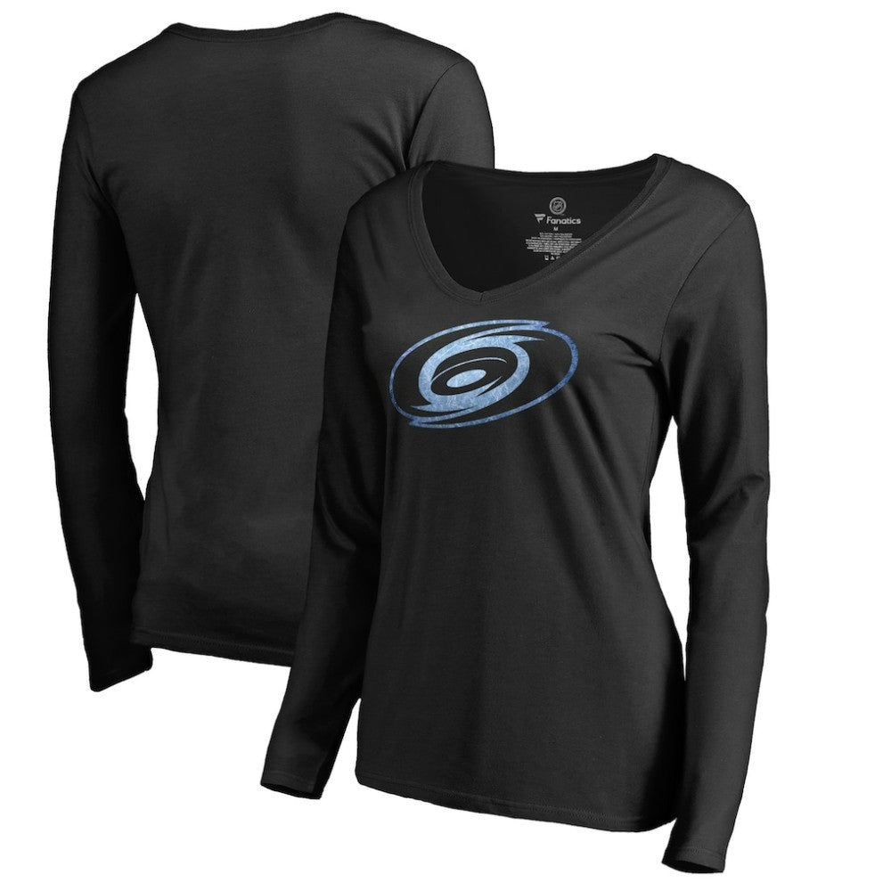 Carolina Hurricanes Women's Pond Hockey Long Sleeve T-Shirt Black