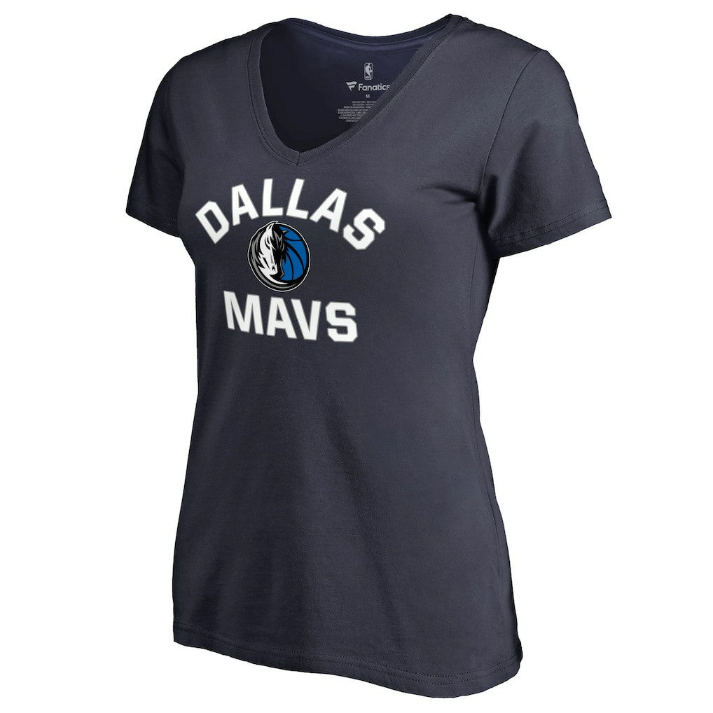Dallas Mavericks Women's Overtime V-Neck T-Shirt sale - Navy for sale
