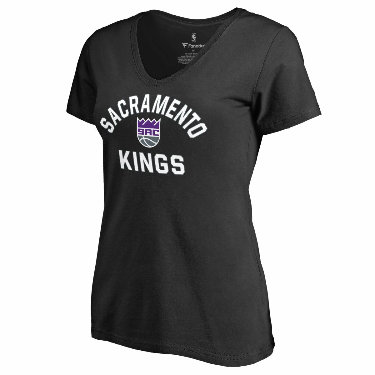 Sacramento Kings Women's Overtime T-Shirt - Black sale