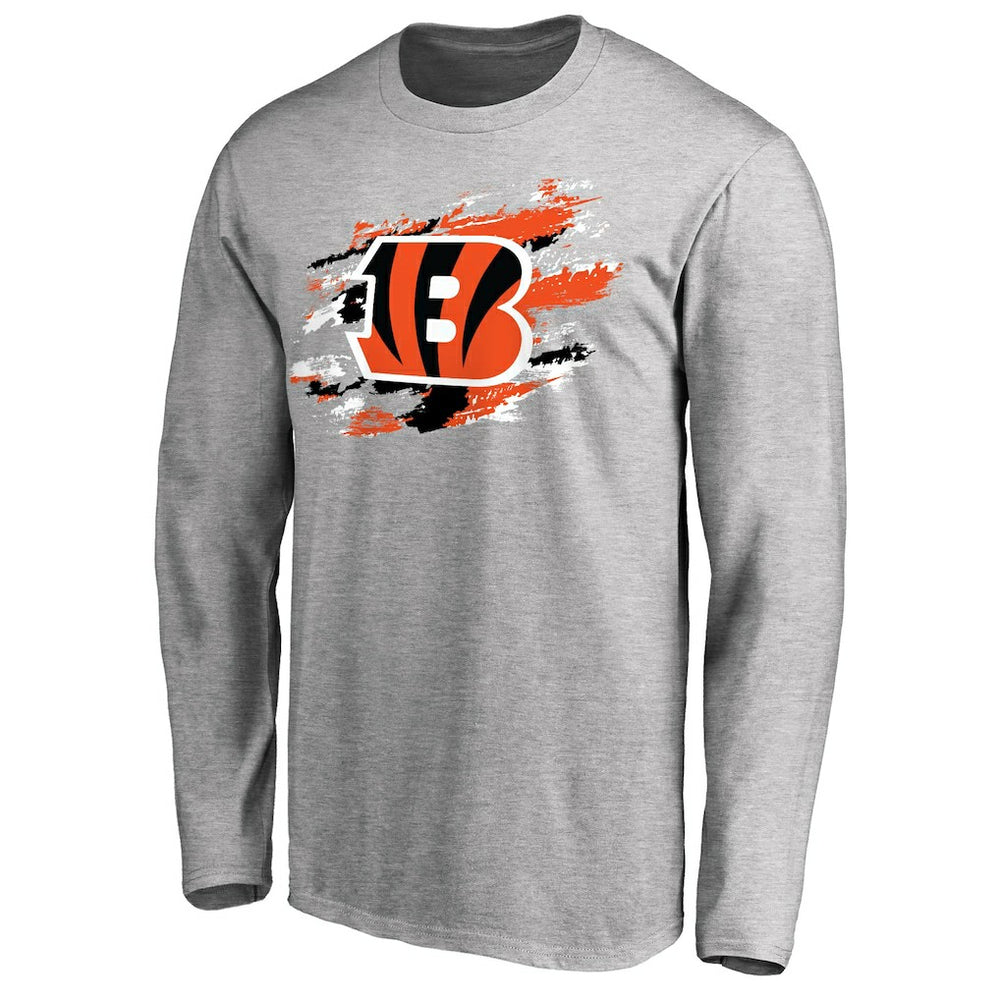 Cincinnati Bengals True Colors Long Sleeve T-Shirt - Ash discount