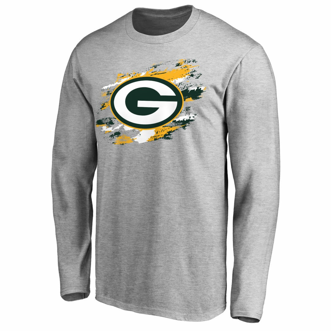 Green Bay Packers True Colors Long Sleeve T-Shirt - Ash sale