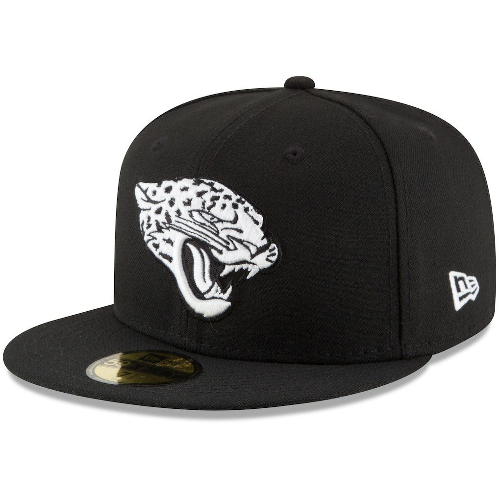 Jacksonville Jaguars New Era B-Dub 59FIFTY Fitted Hat - Black discount