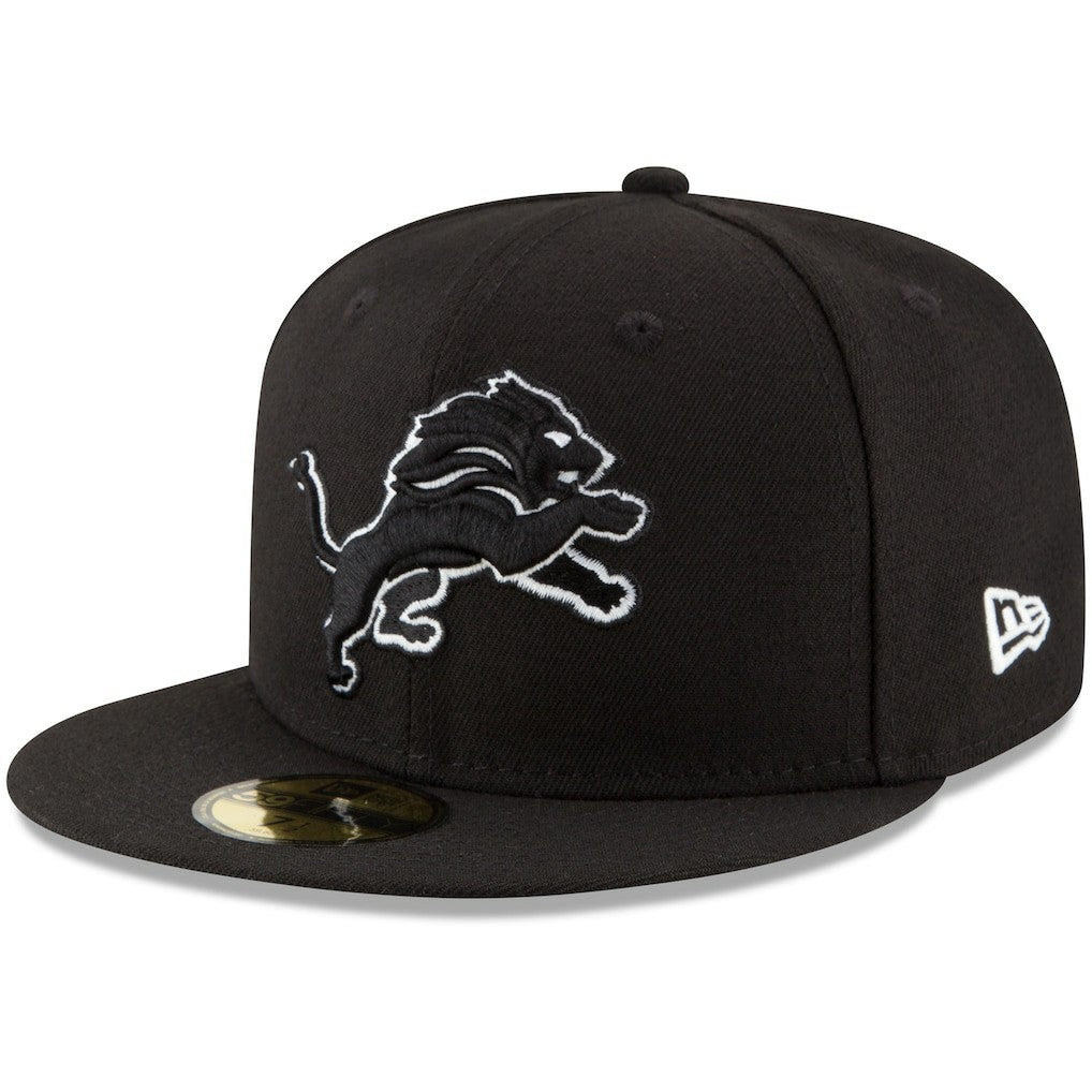 Detroit Lions New Era B-Dub 59FIFTY Fitted Hat - Black online