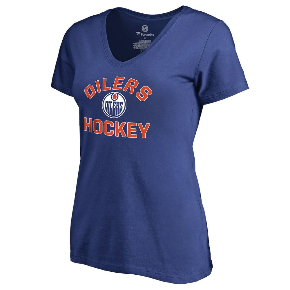Edmonton Oilers Women's Overtime T-Shirt Royal