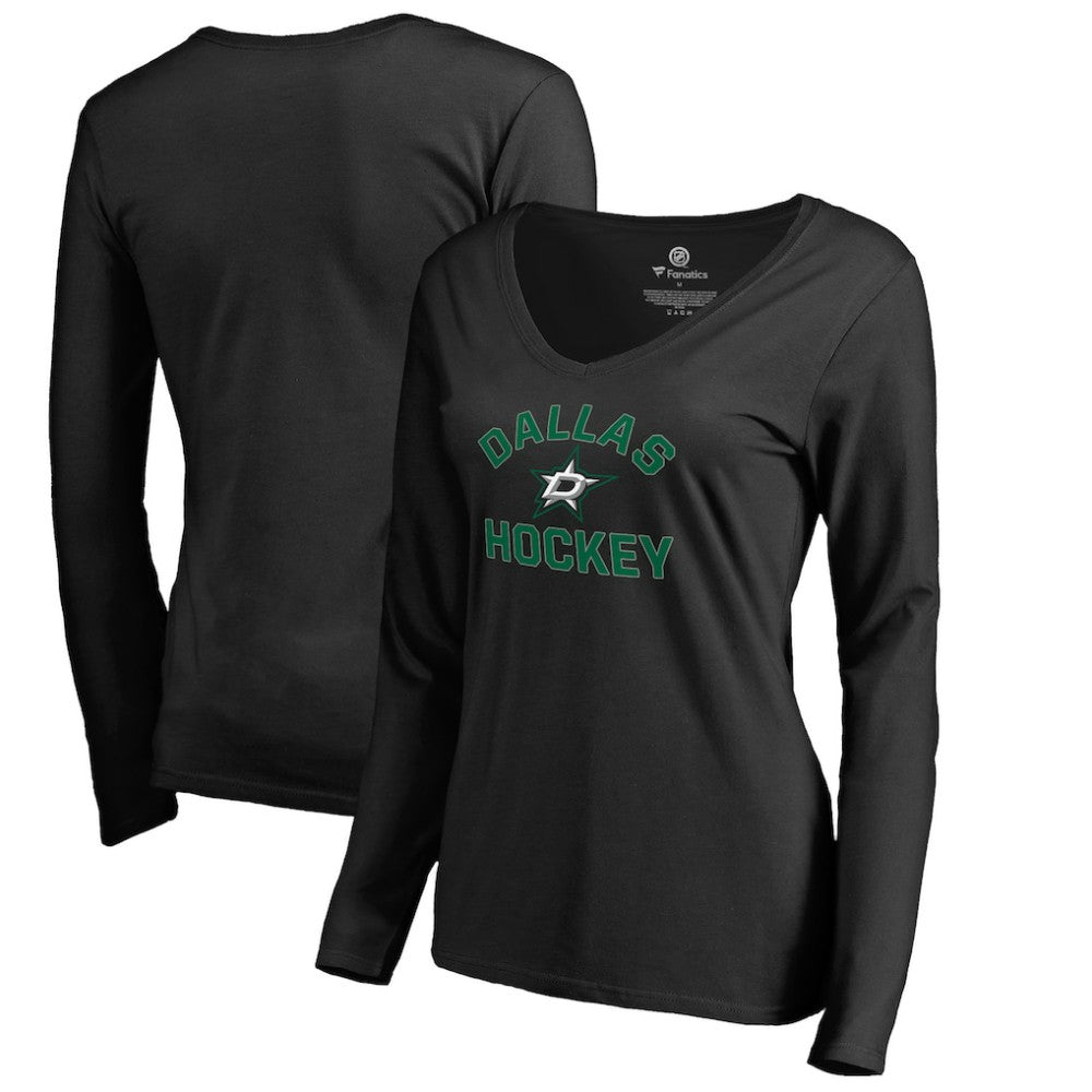 Dallas Stars Women's Overtime Long Sleeve T-Shirt Black