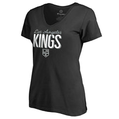 Los Angeles Kings Women's Nostalgia T-Shirt Black