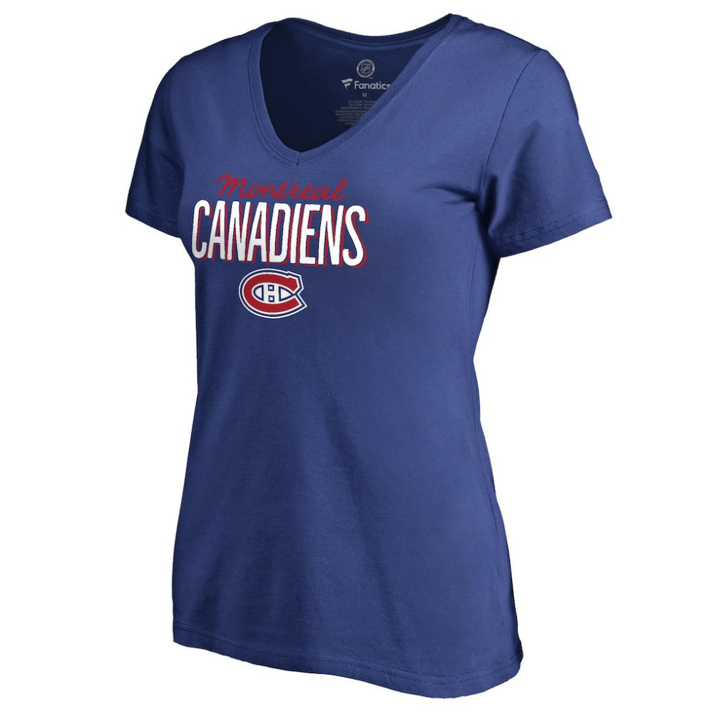 Montreal Canadiens Women's Nostalgia T-Shirt Royal