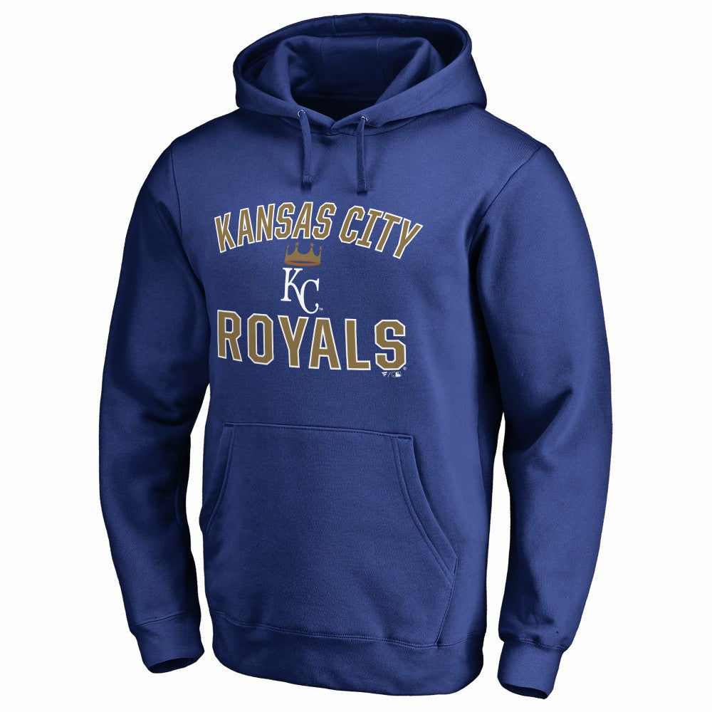 Kansas City Royals Victory Arch Pullover Hoodie - Royal