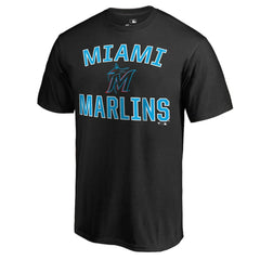 Miami Marlins Victory Arch T-Shirt - Black