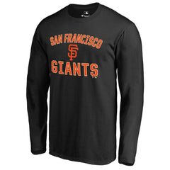 San Francisco Giants Victory Arch Long Sleeve T-Shirt - Black