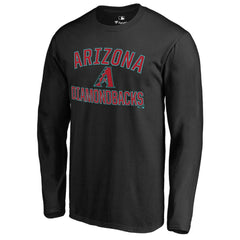 Arizona Diamondbacks Victory Arch Long Sleeve T-Shirt - Black
