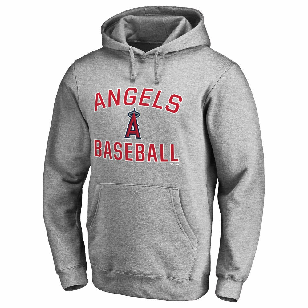 Los Angeles Angels Victory Arch Pullover Hoodie - Ash