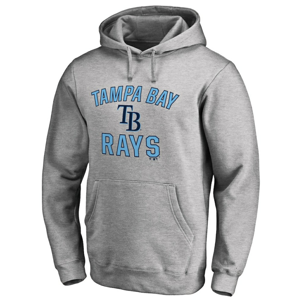 Tampa Bay Rays Victory Arch Pullover Hoodie - Ash