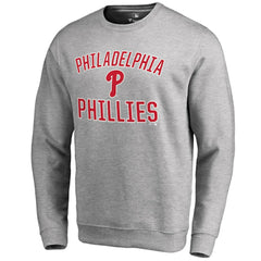 Philadelphia Phillies Victory Arch Pullover Sweatshirt - Ash