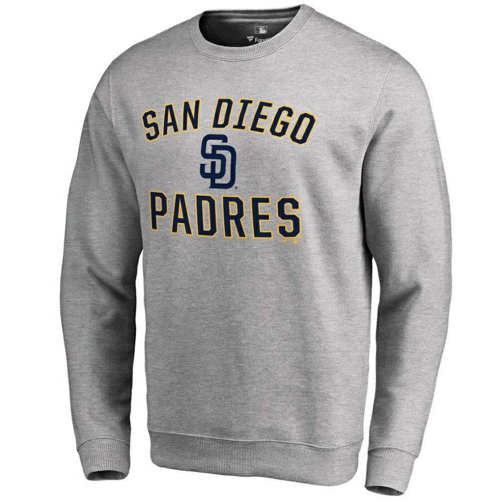 San Diego Padres Victory Arch Pullover Sweatshirt - Ash