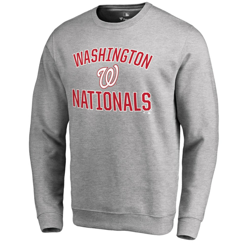 Washington Nationals Victory Arch Pullover Sweatshirt - Ash
