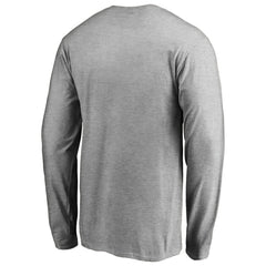 Miami Marlins Victory Arch Long Sleeve T-Shirt - Ash