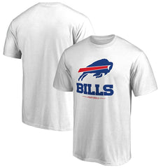 Buffalo Bills Team Lockup 2 T-Shirt - White on sale