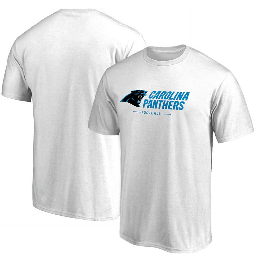 Carolina Panthers Team Lockup T-Shirt - White sale