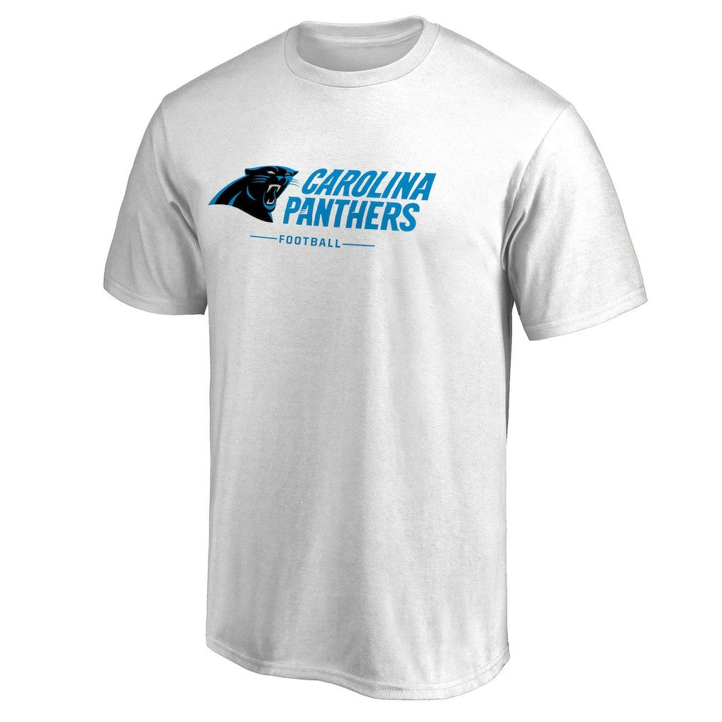 Carolina Panthers Team Lockup T-Shirt - White sale