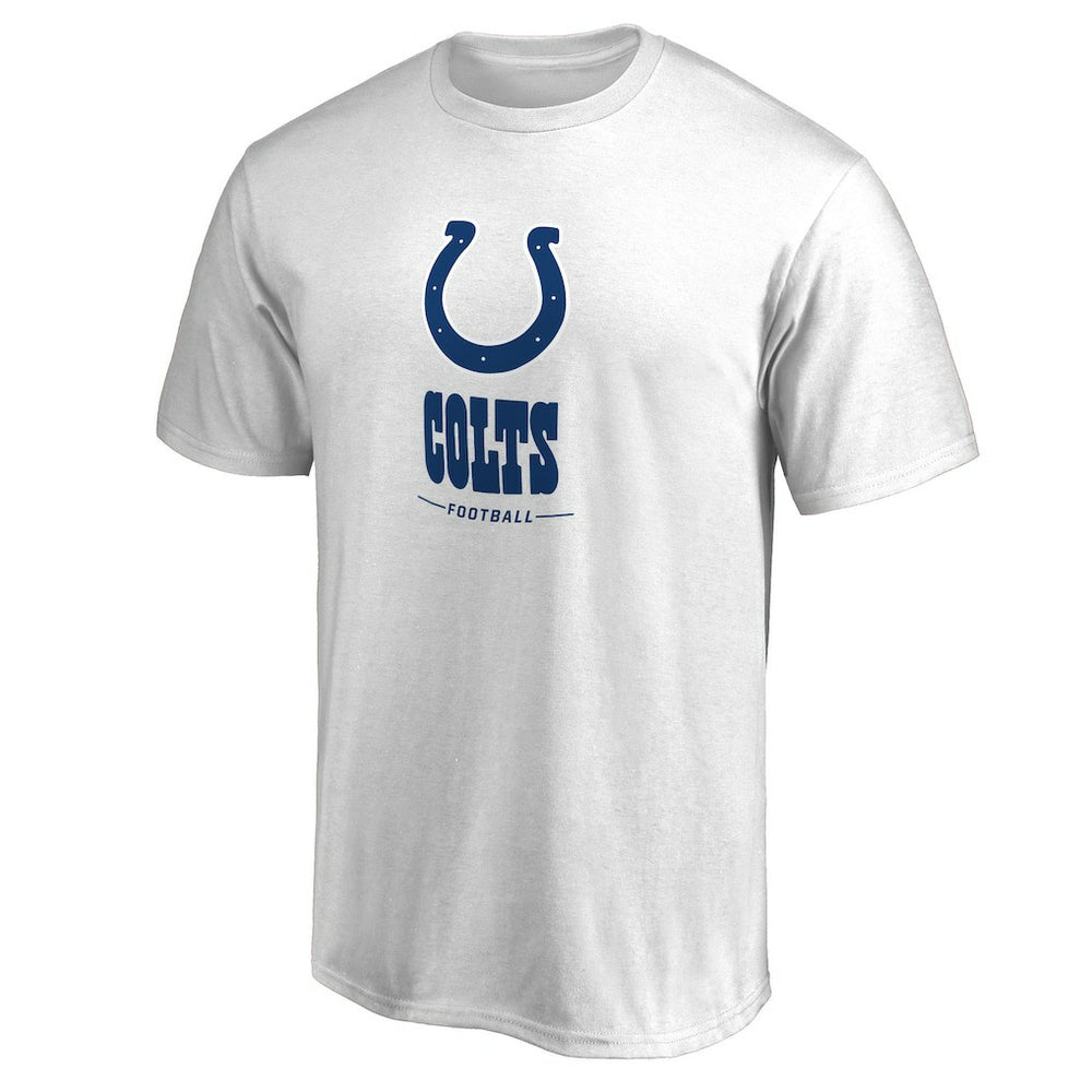 Indianapolis Colts Team Lockup T-Shirt - White for sale
