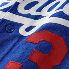 Mike Piazza Los Angeles Dodgers Cooperstown Collection Mesh Batting Practice Button-Up Jersey - Royal | Mitchell & Ness