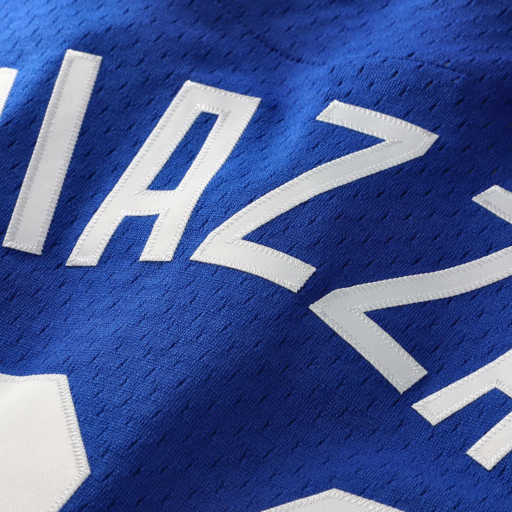 Mike Piazza Los Angeles Dodgers Cooperstown Collection Mesh Batting Practice Button-Up Jersey - Royal | Mitchell & Ness