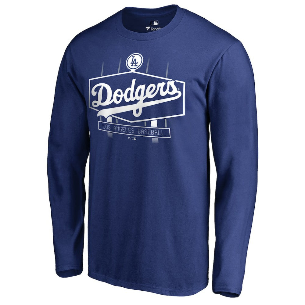 Los Angeles Dodgers Hometown Collection Scoreboard Long Sleeve T-Shirt - Royal