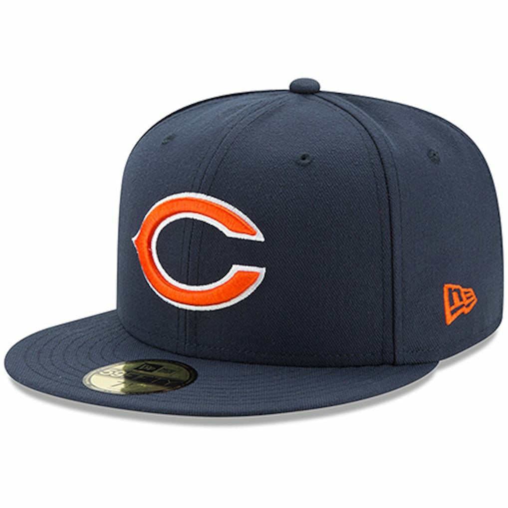 Chicago Bears New Era Omaha 59FIFTY Fitted Hat - Navy sale