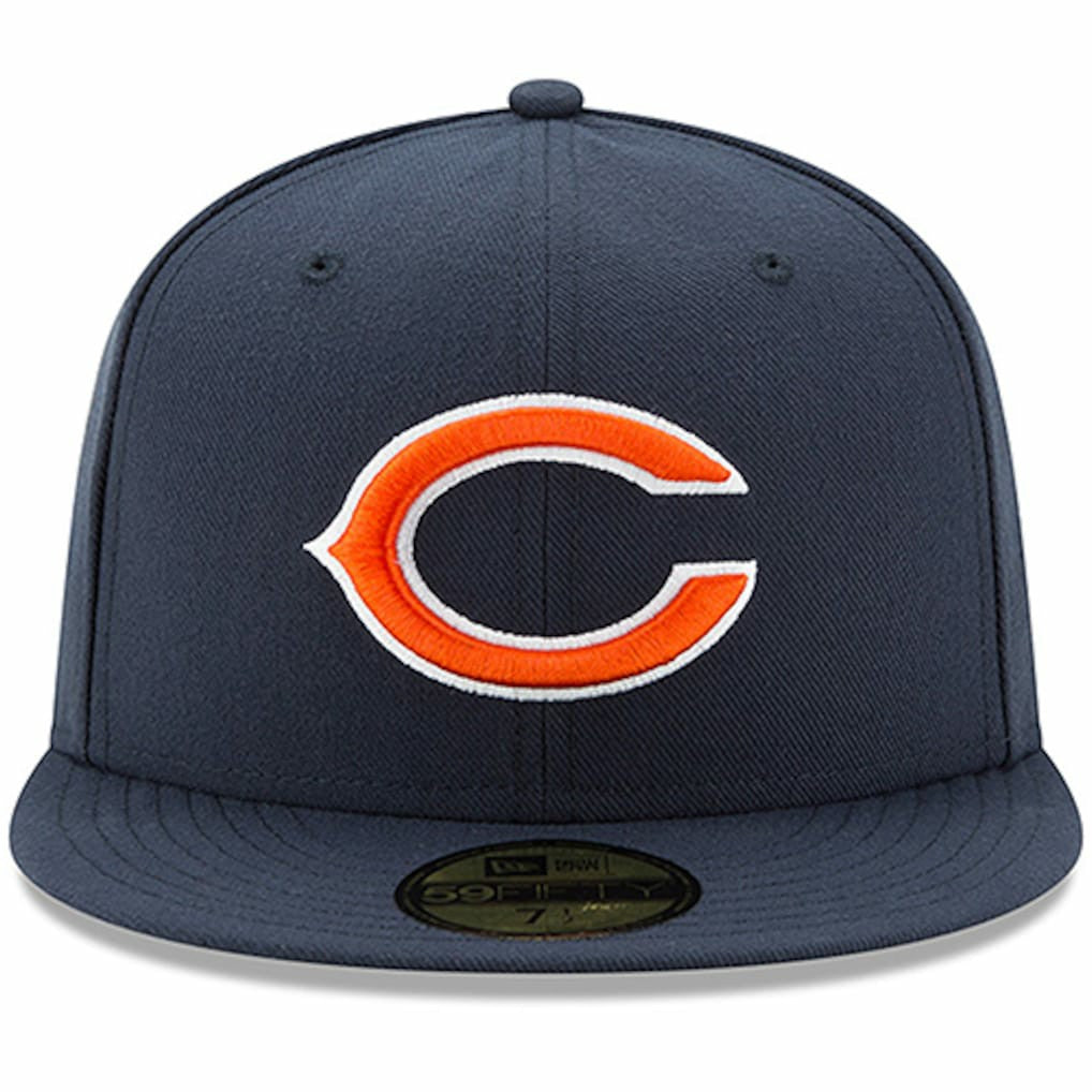 Chicago Bears New Era Omaha 59FIFTY Fitted Hat - Navy sale