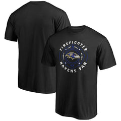 Baltimore Ravens Black Firefighter T-Shirt online