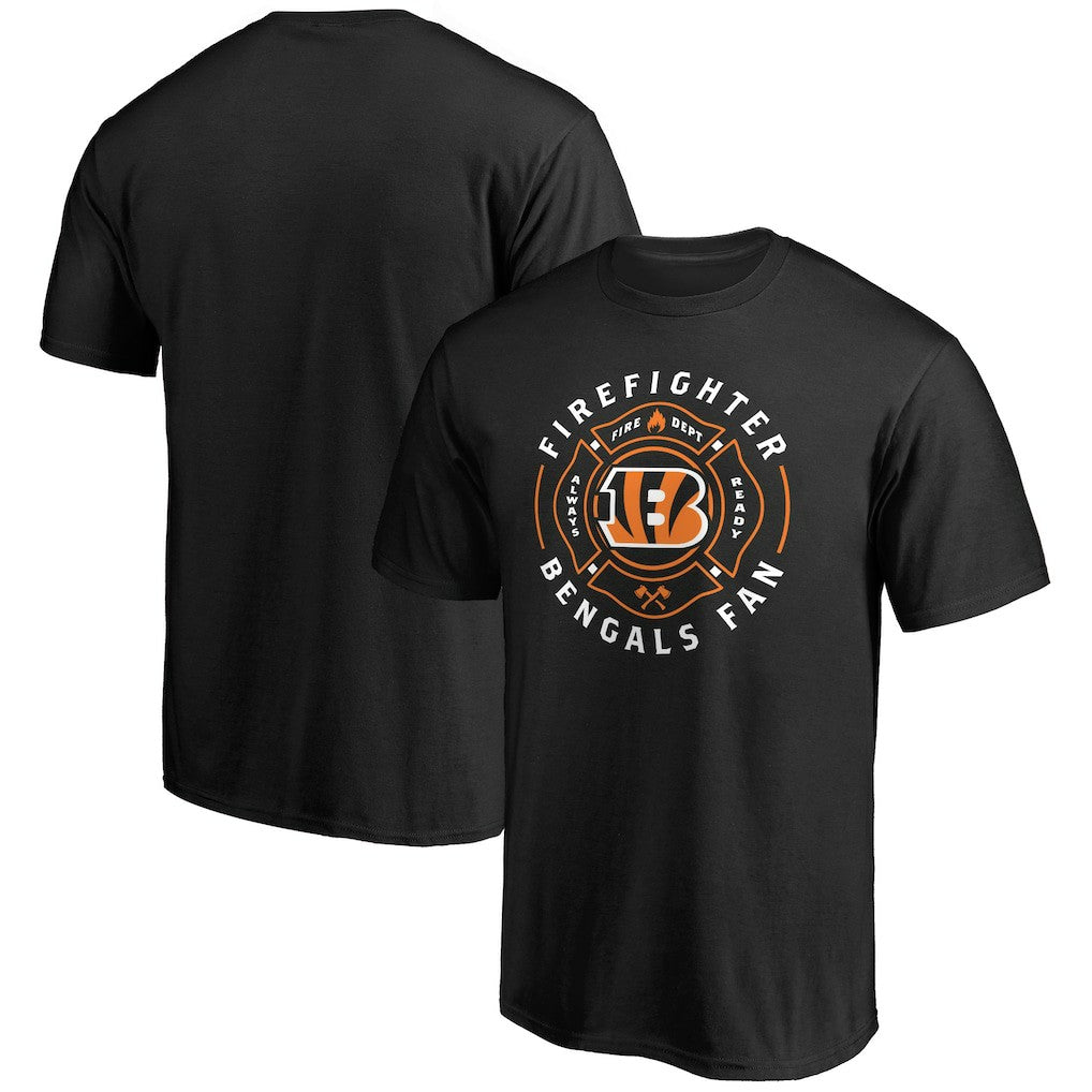 Cincinnati Bengals Black Firefighter T-Shirt online