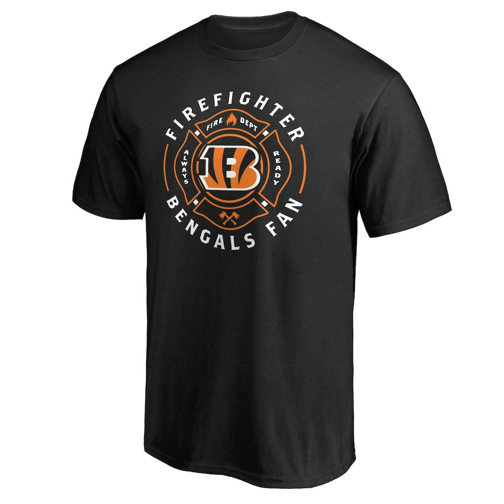 Cincinnati Bengals Black Firefighter T-Shirt online