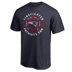 New England Patriots Firefighter T-Shirt - Navy online
