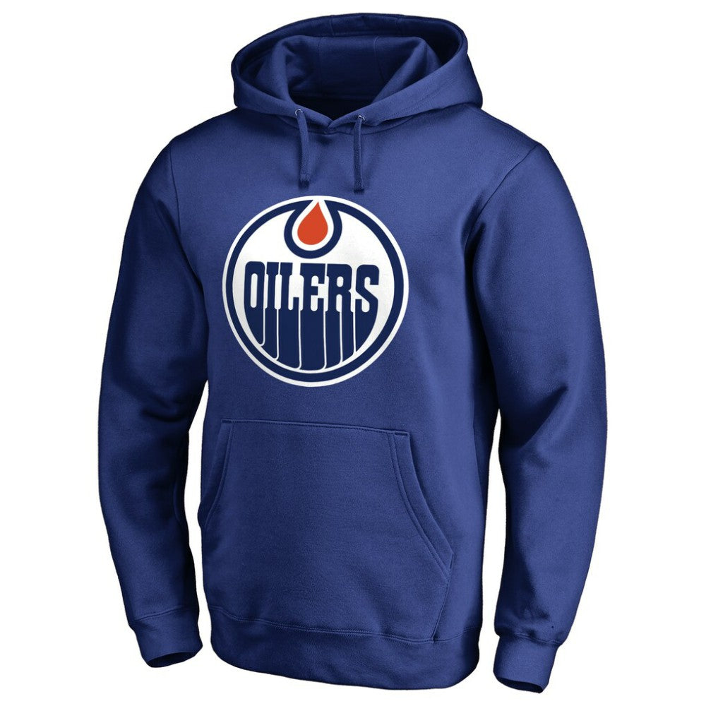 Edmonton Oilers Raise the Banner Pullover Hoodie Royal