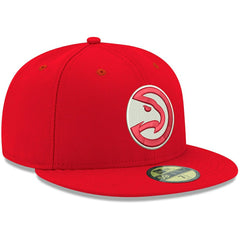 Atlanta Hawks Team Color 59FIFTY Fitted Hat - Red | New Era cheap