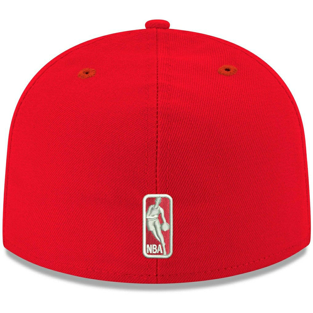 Atlanta Hawks Team Color 59FIFTY Fitted Hat - Red | New Era cheap