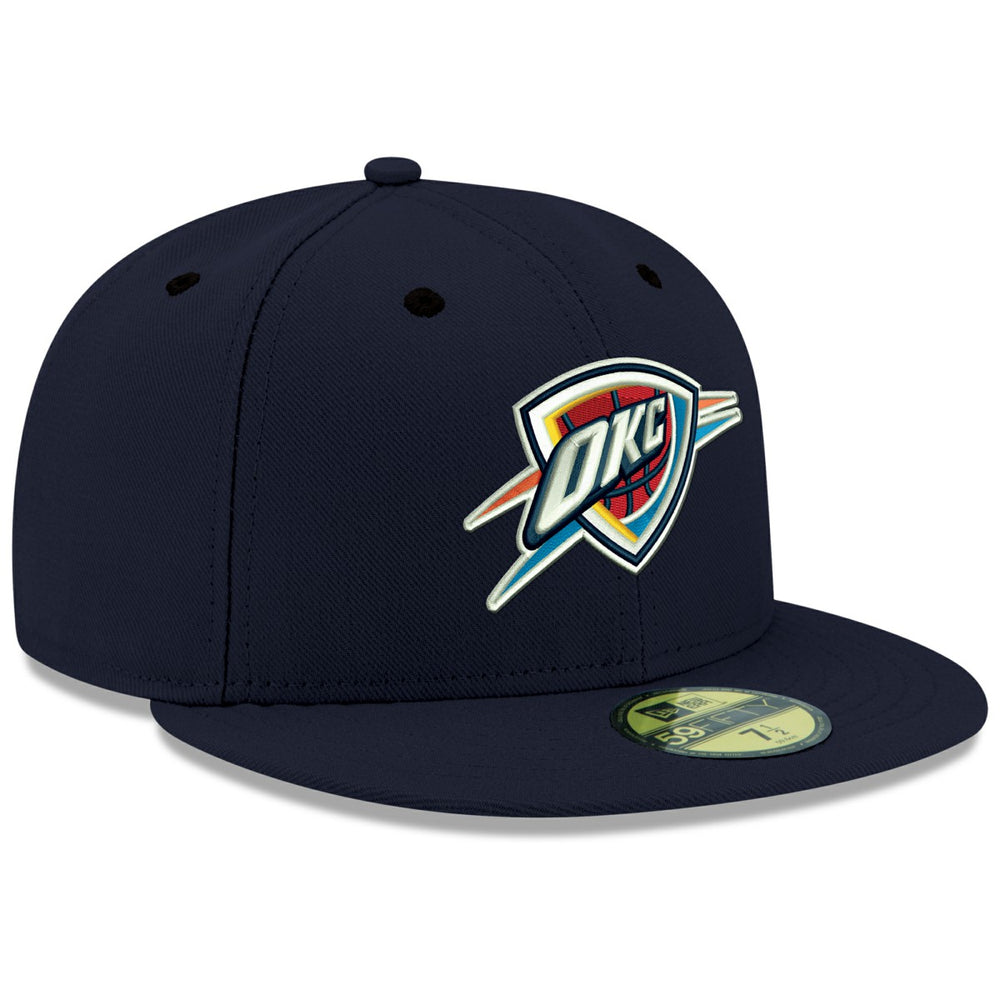 Oklahoma City Thunder Team Color 59FIFTY Fitted Hat - Navy | New Era on sale